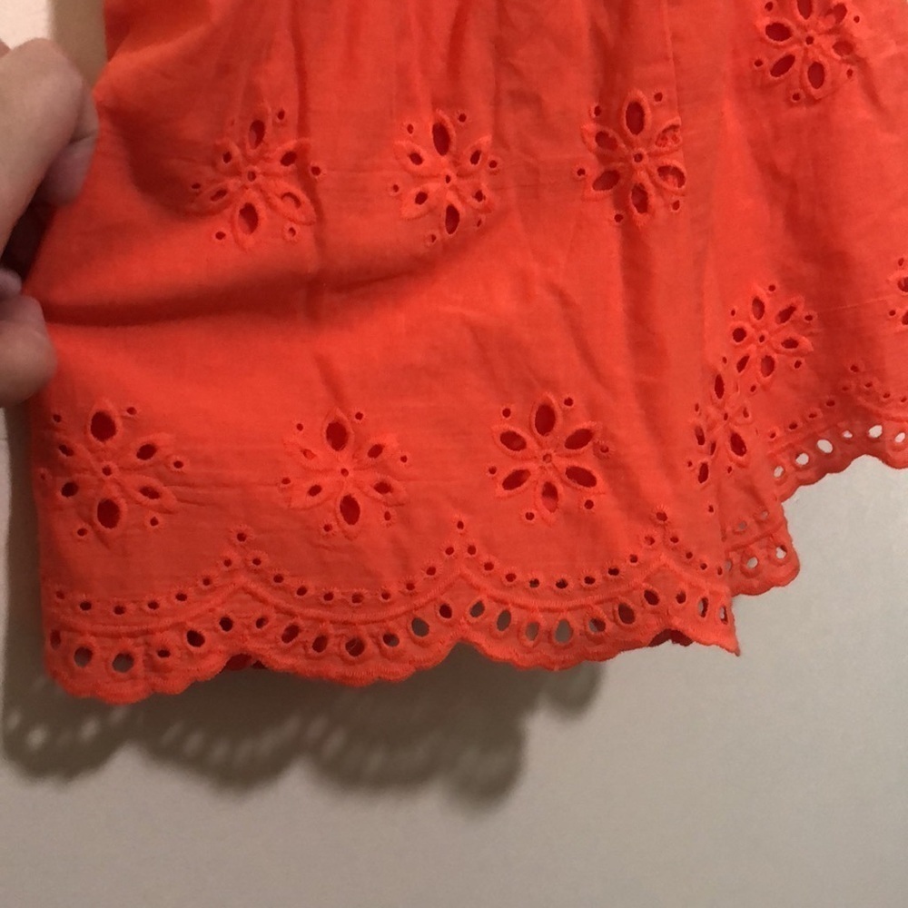 Francesca’s Blue Rain Coral Romper large NWT - Picture 4 of 7